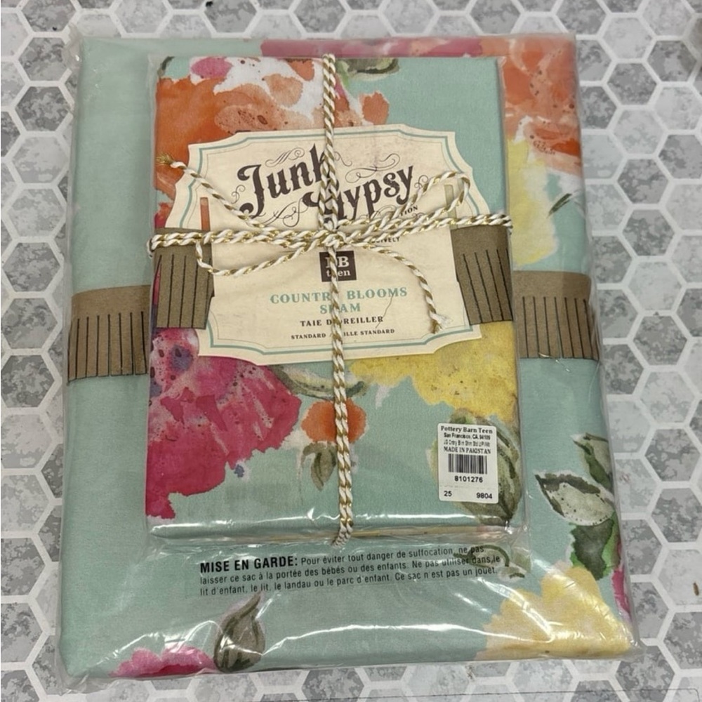 Junk Gypsy Country Blooms Full/Queen Duvet Cover & 2 Shams set